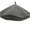 Danefæ Mützen/Hute>Beret Light Heather Grey