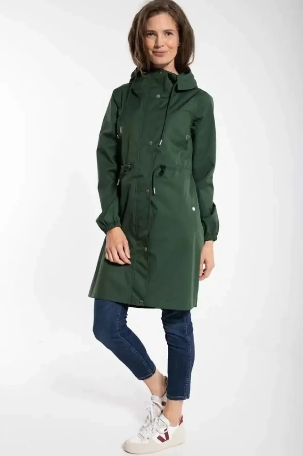 Danefæ Regenjacken>Danaalborg Raincoat Dark Khaki