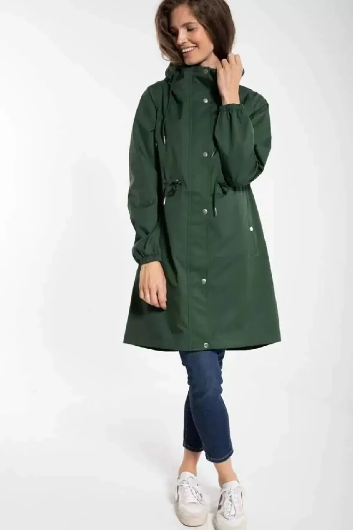 Danefæ Regenjacken>Danaalborg Raincoat Dark Khaki