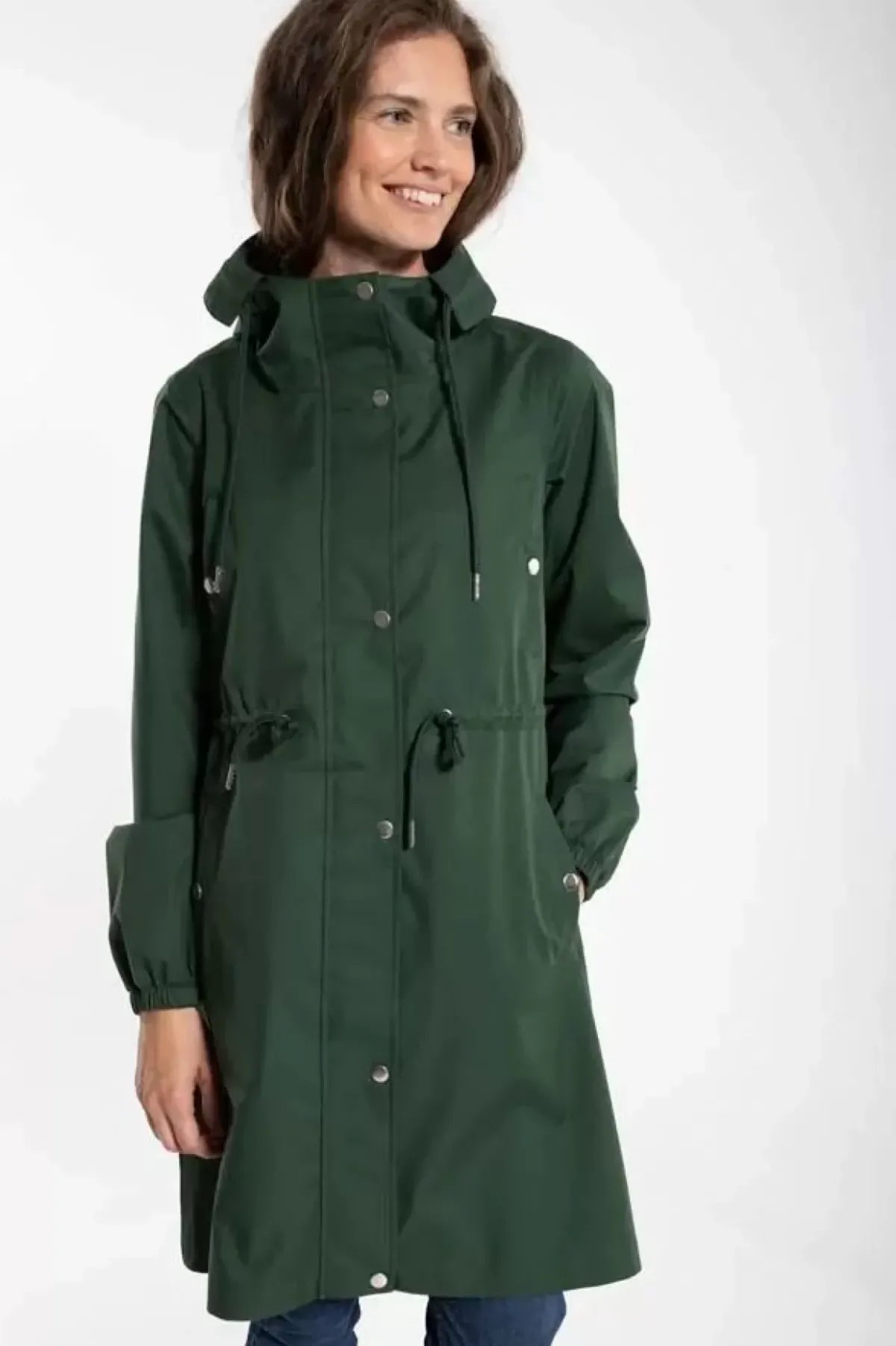 Danefæ Regenjacken>Danaalborg Raincoat Dark Khaki