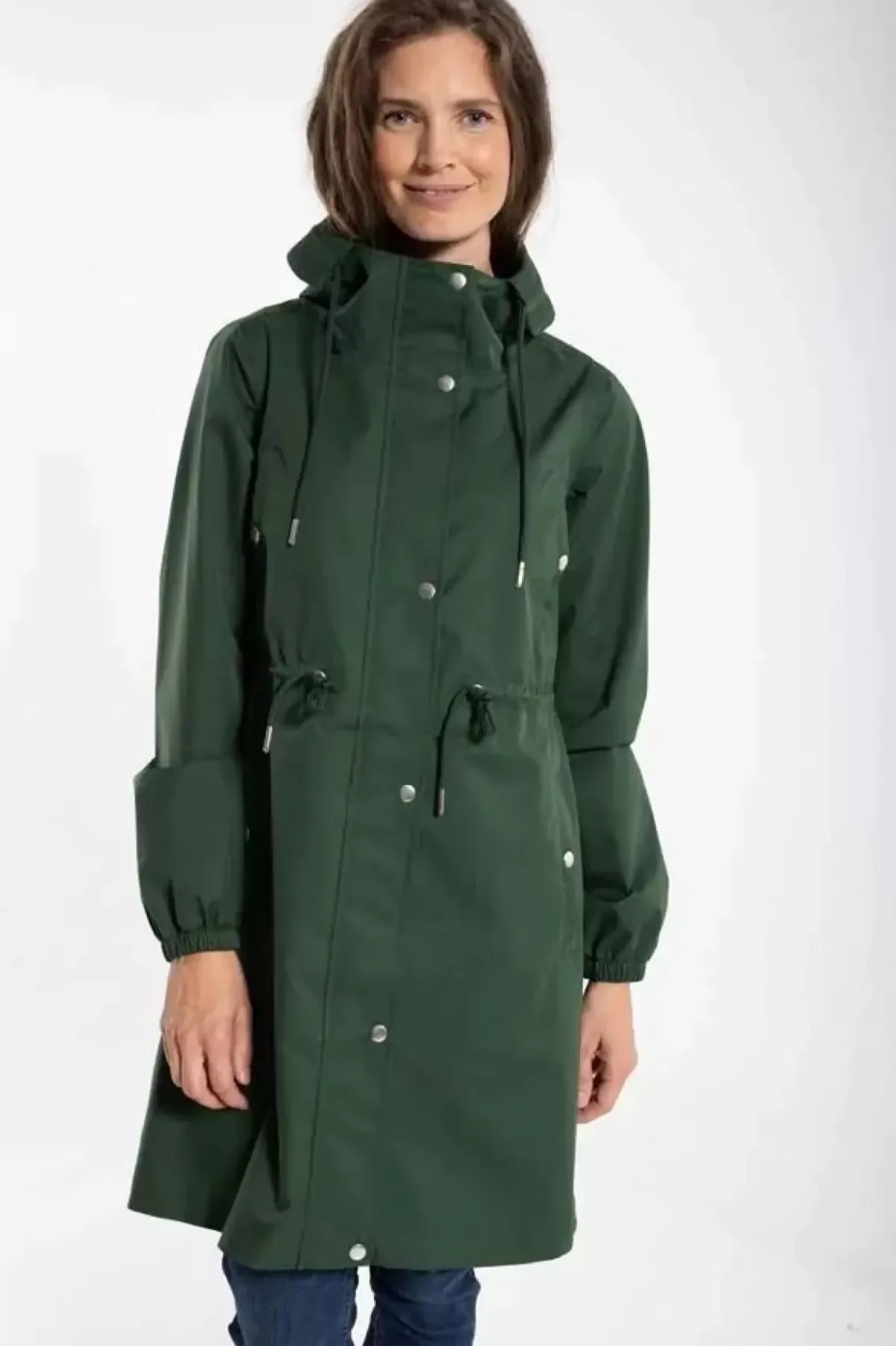 Danefæ Regenjacken>Danaalborg Raincoat Dark Khaki