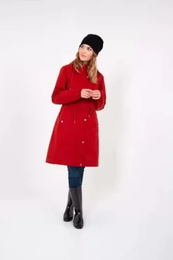 Danefæ Regenjacken>Danaalborg Raincoat Rust Red