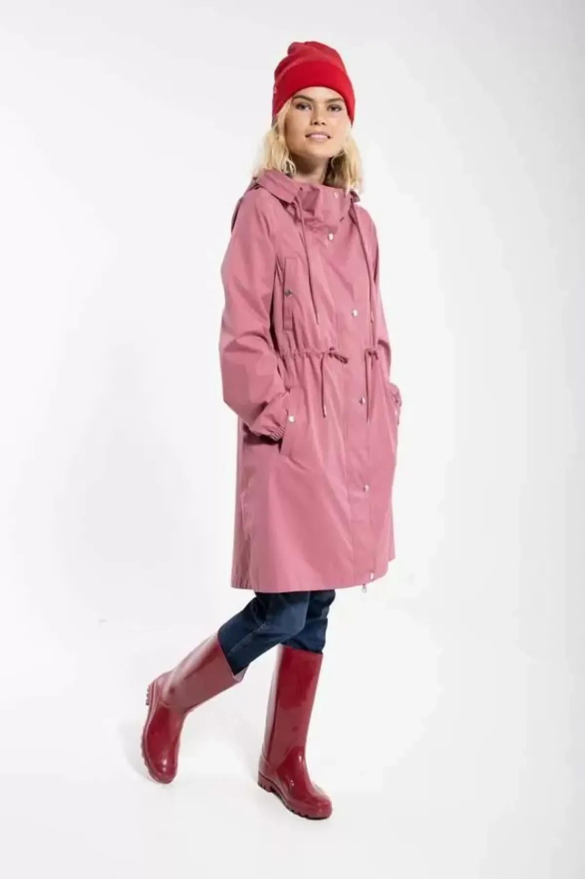Danefæ Regenjacken>Danaalborg Raincoat Vintage Rose