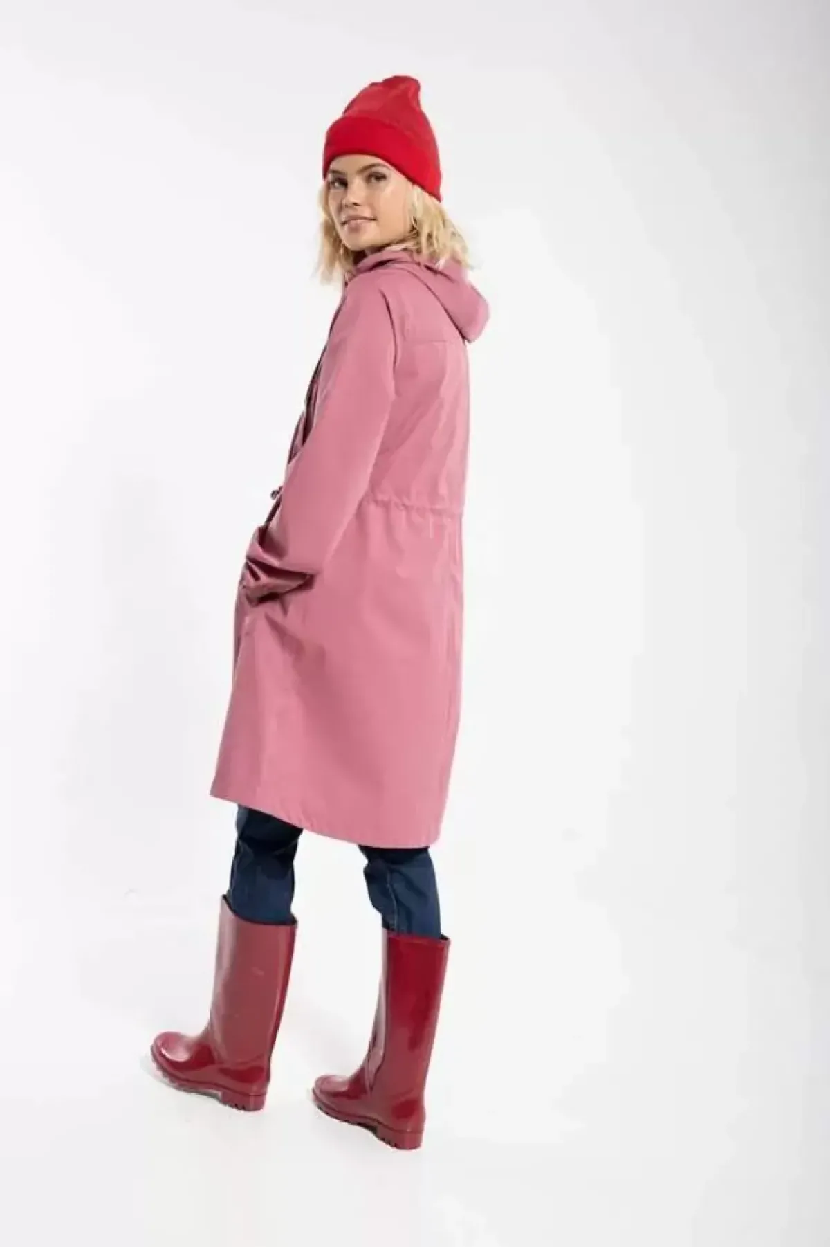 Danefæ Regenjacken>Danaalborg Raincoat Vintage Rose