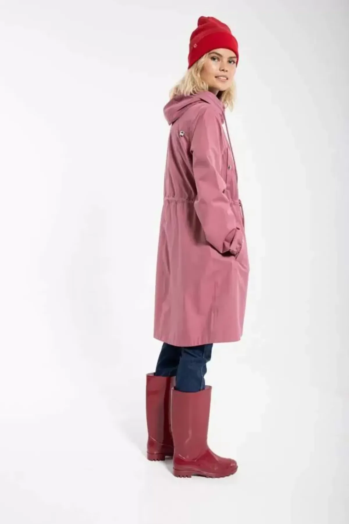 Danefæ Regenjacken>Danaalborg Raincoat Vintage Rose