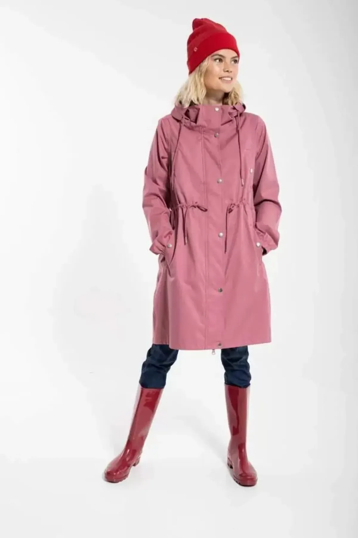 Danefæ Regenjacken>Danaalborg Raincoat Vintage Rose