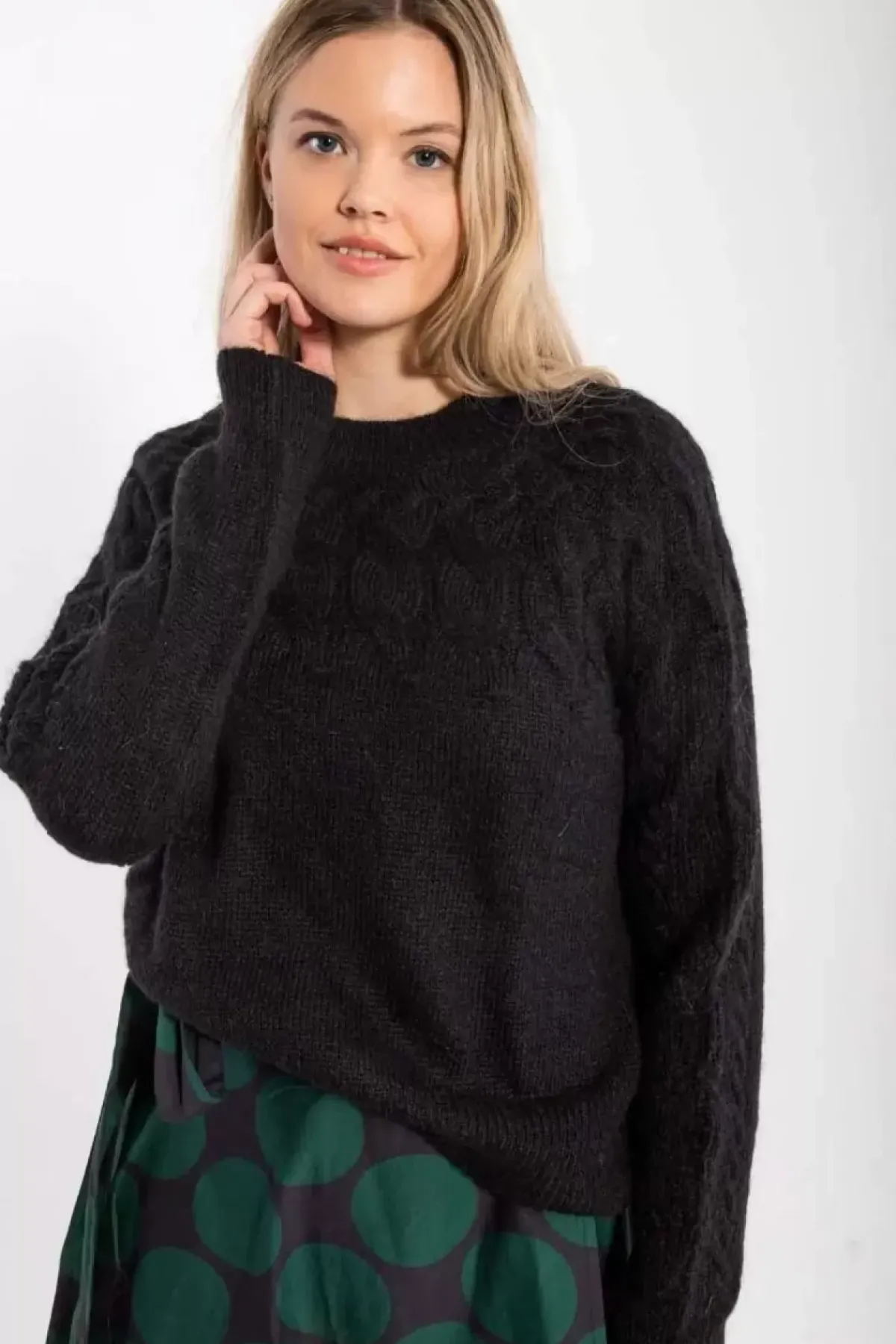 Danefæ Strickwaren>Danaarluk Sweater Black