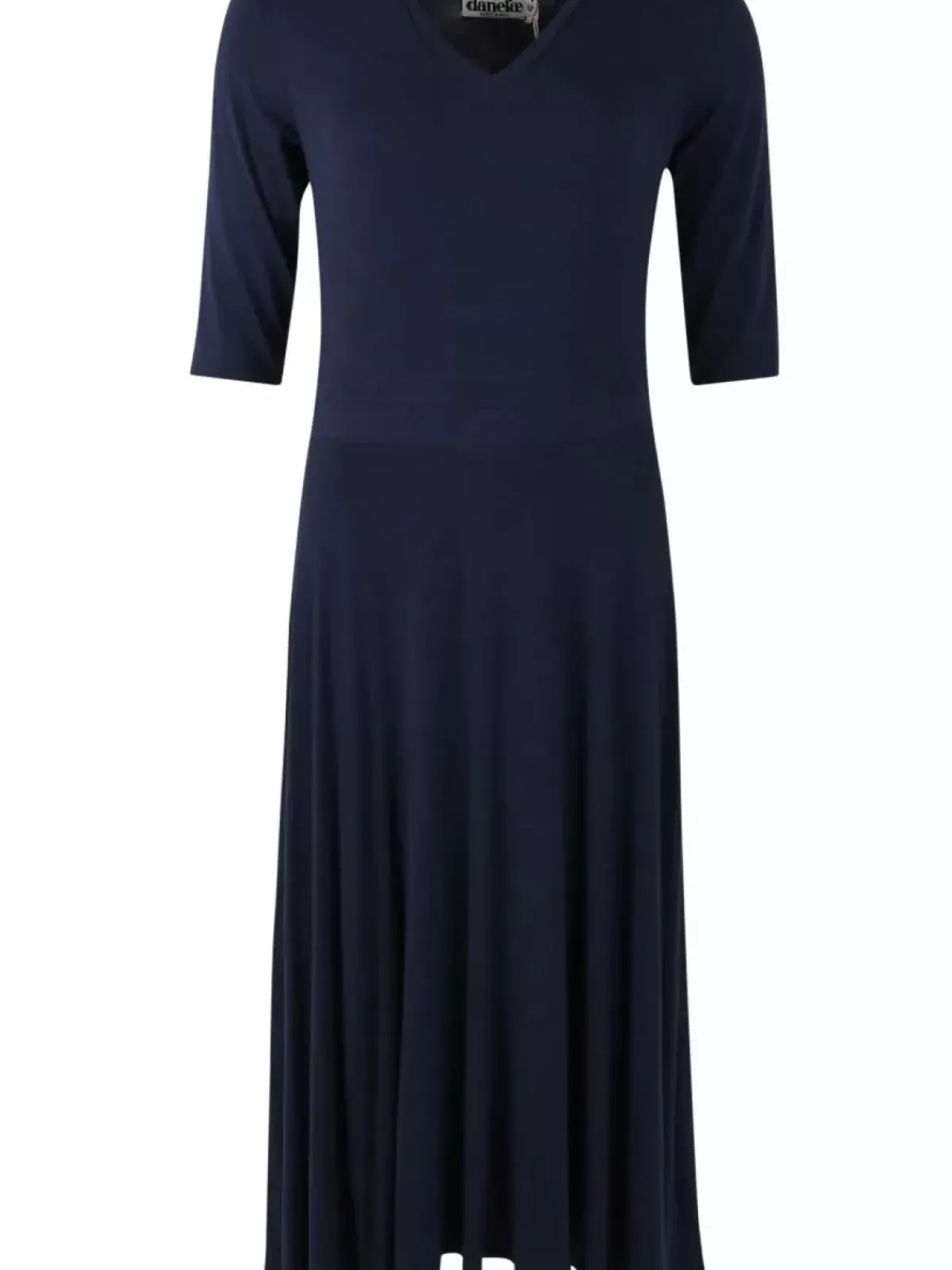 Danefæ Kleider>Danandersen Viscose Dress Navy