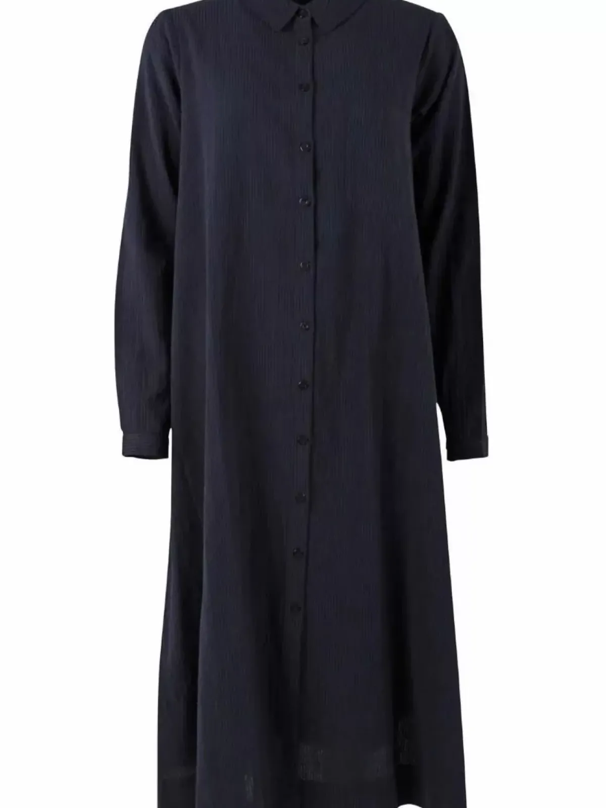 Danefæ Kleider>Danapril Ls Searsucker Dress Black/Marine
