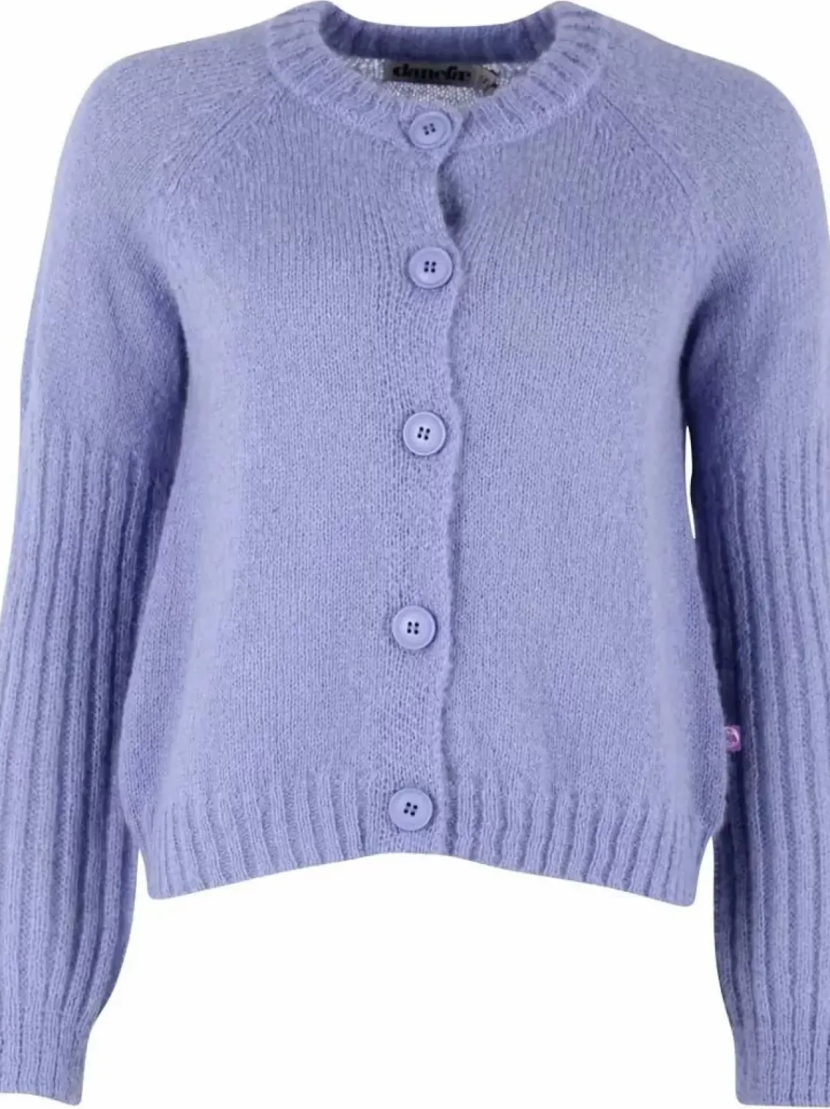 Danefæ Cardigan>Danarnaq Wool Cardigan Ice Viola