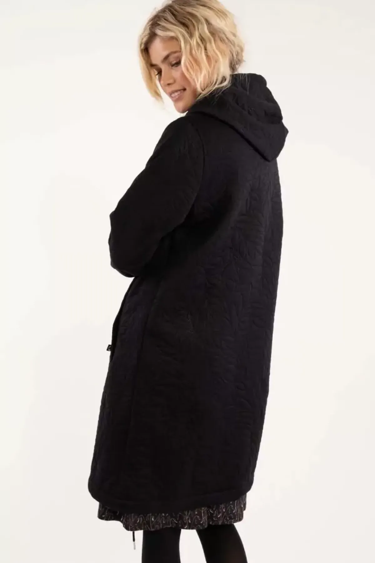 Danefæ Thermokleidung>Danebakke Thermo Coat Black Leaf