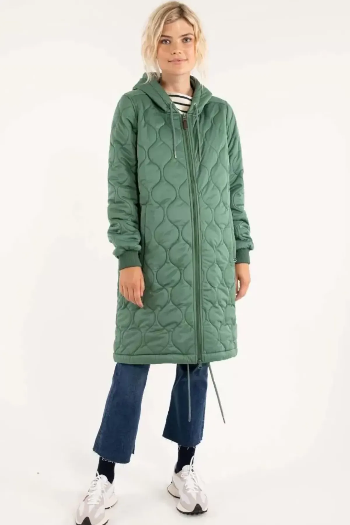 Danefæ Thermokleidung>Danebakke Thermo Coat Rover Khaki Bubbles