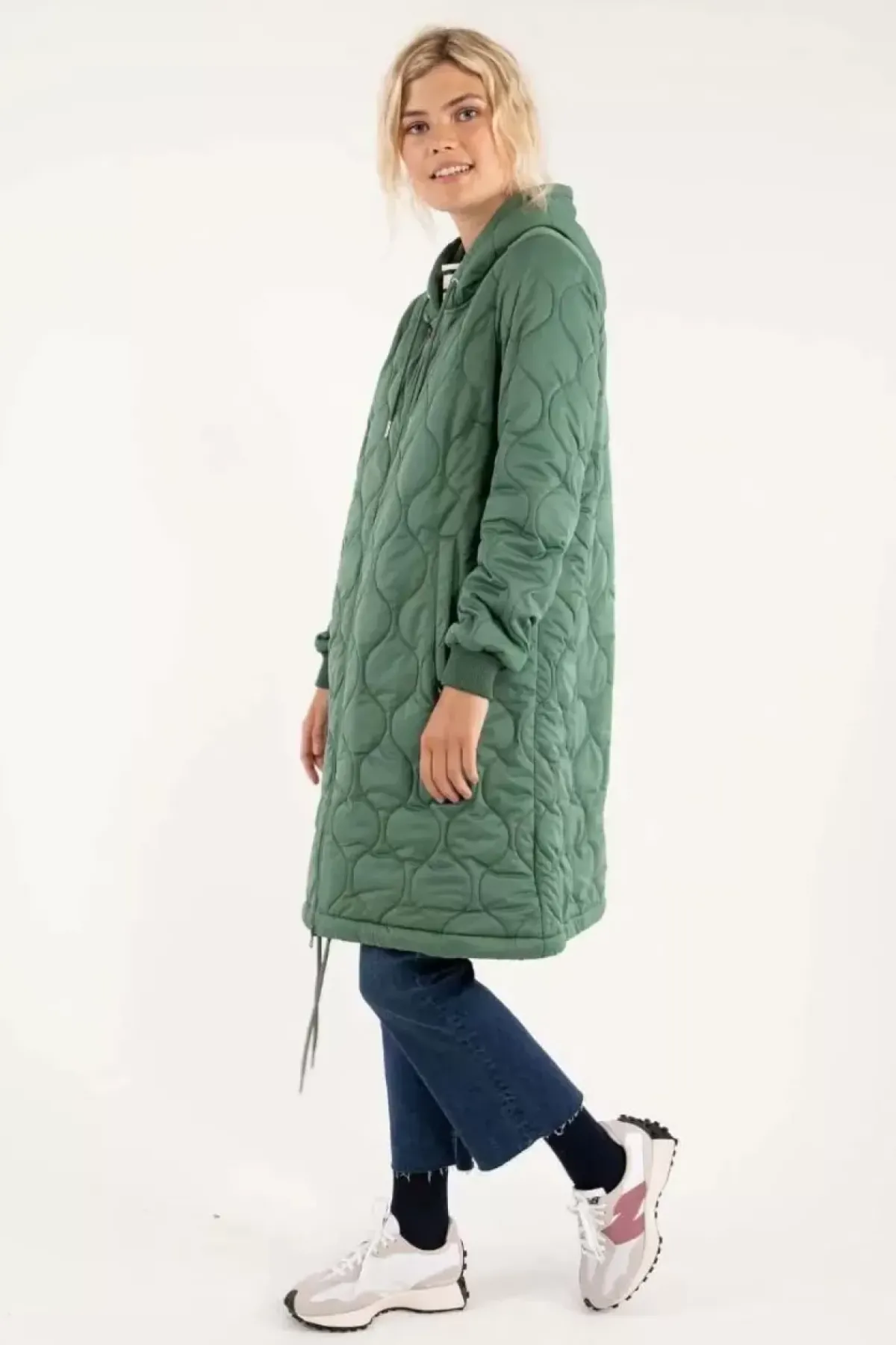 Danefæ Thermokleidung>Danebakke Thermo Coat Rover Khaki Bubbles