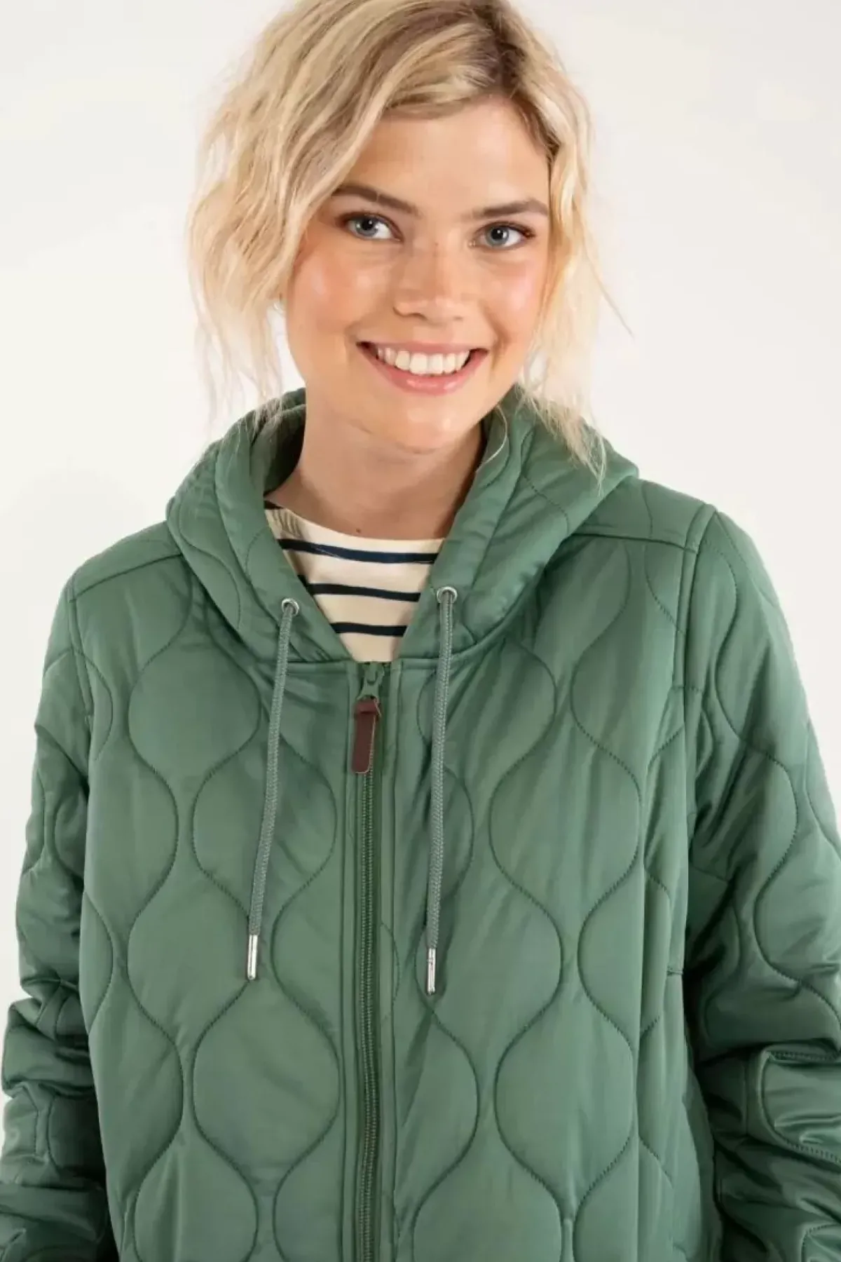 Danefæ Thermokleidung>Danebakke Thermo Coat Rover Khaki Bubbles