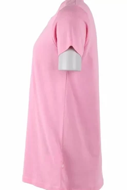 Danefæ T-Shirts>Danebasicladies Ss T Warm Rose Freja