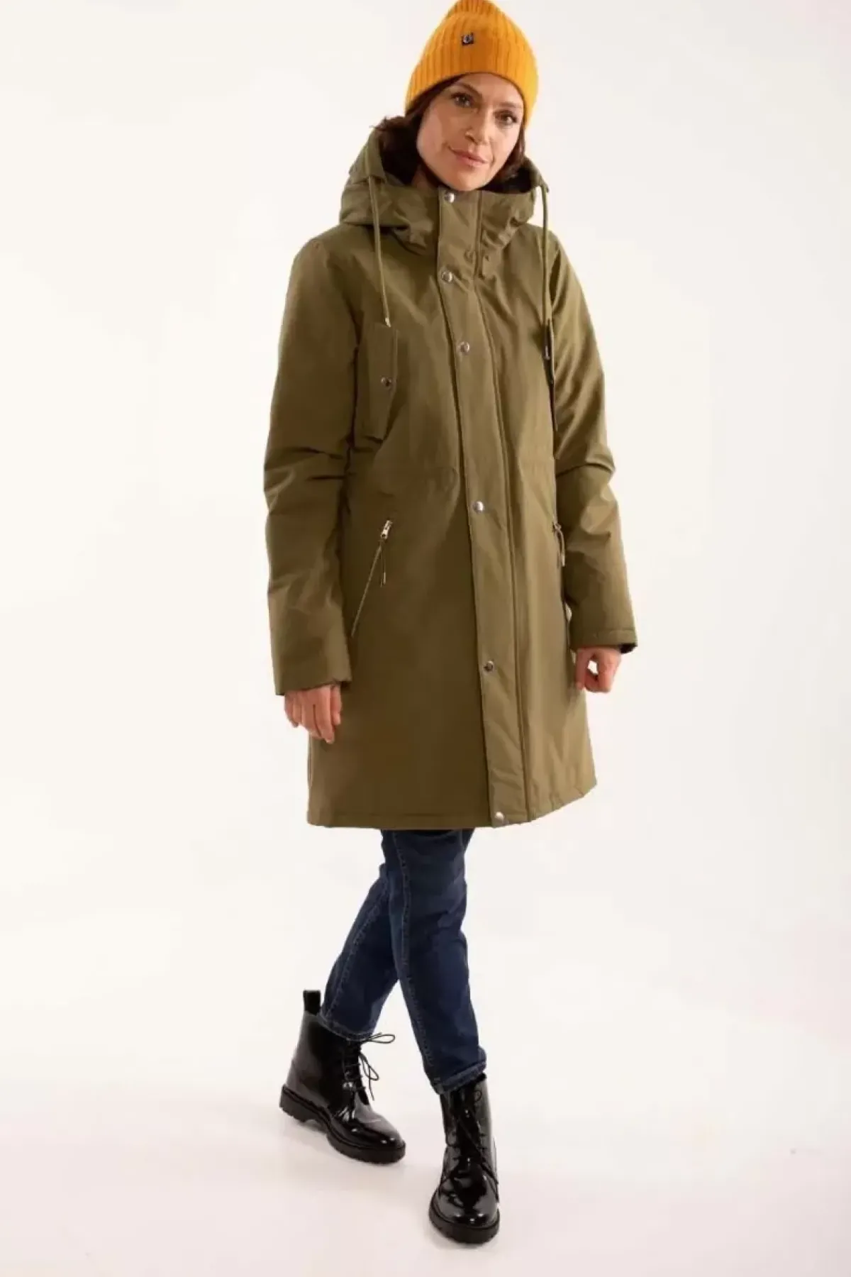 Danefæ Winterjacken>Danebeate Winter Parka Olive