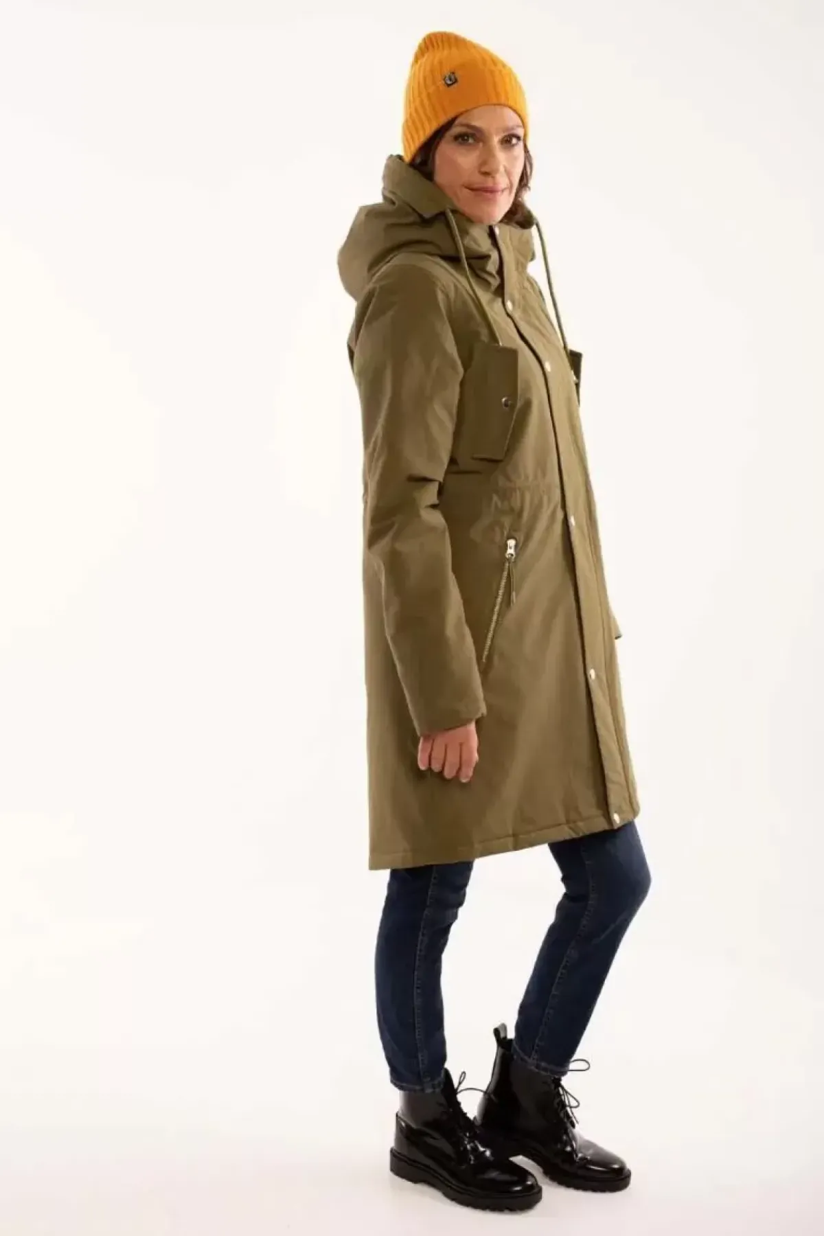 Danefæ Winterjacken>Danebeate Winter Parka Olive
