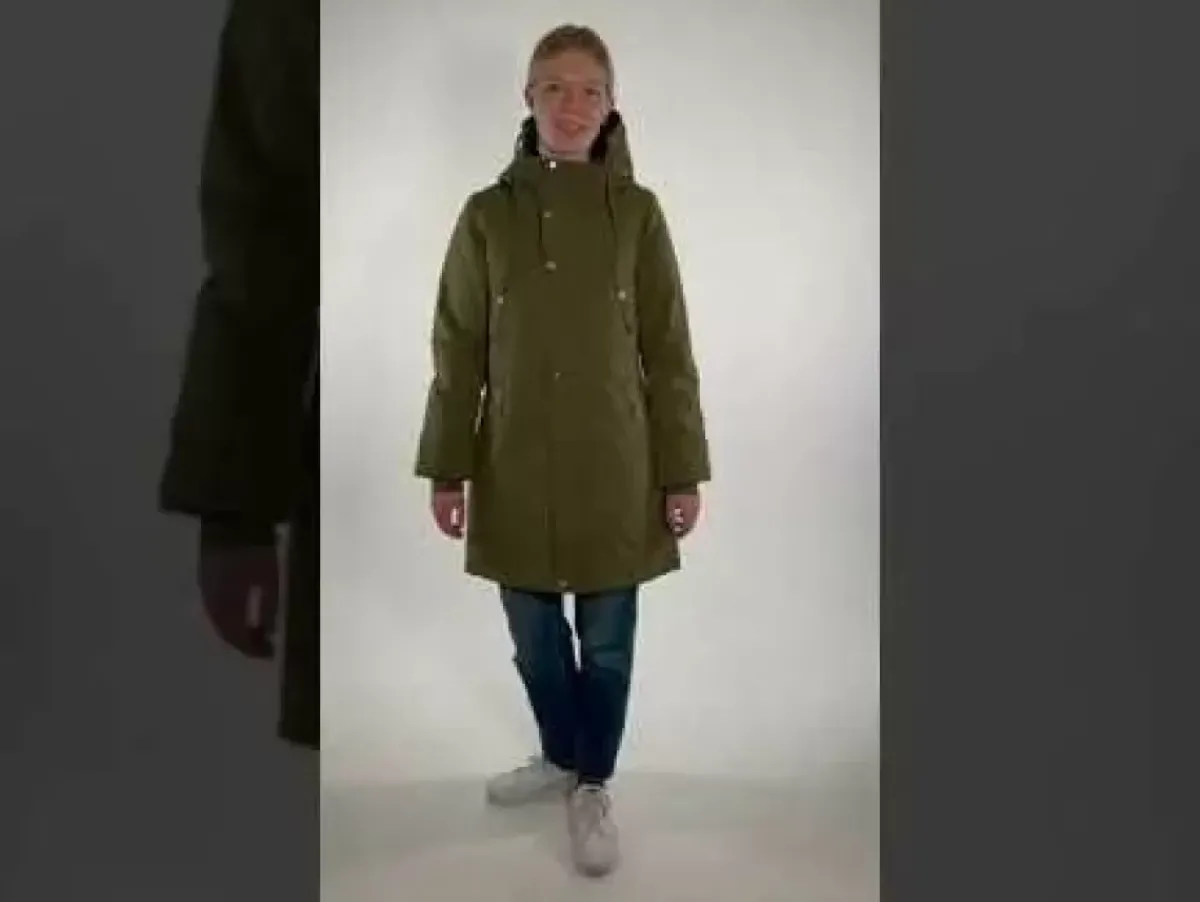 Danefæ Winterjacken>Danebeate Winter Parka Olive