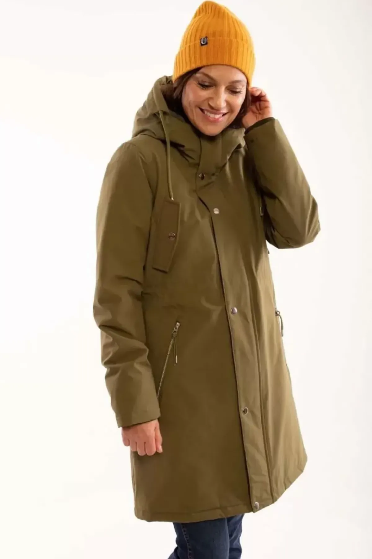 Danefæ Winterjacken>Danebeate Winter Parka Olive
