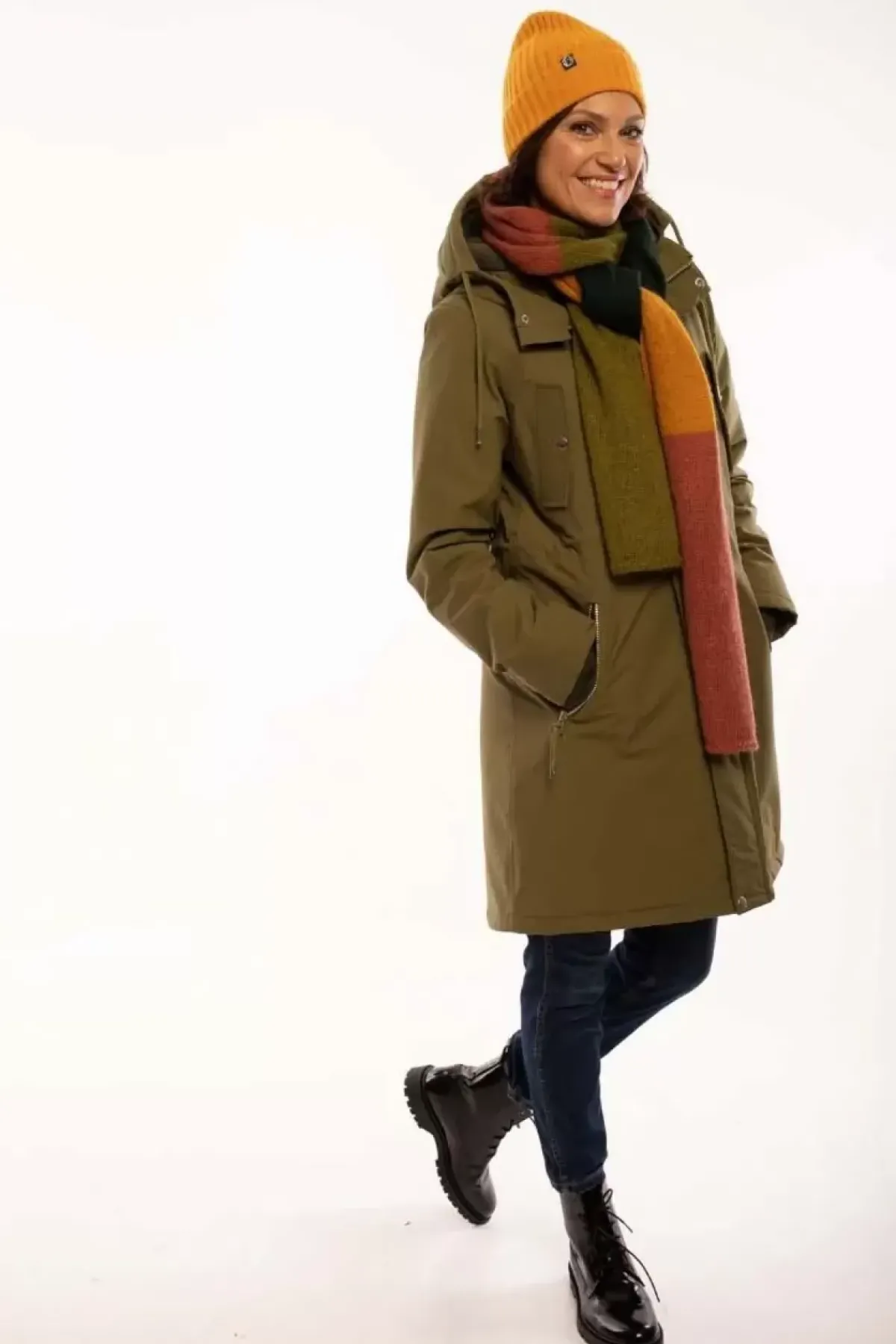Danefæ Winterjacken>Danebeate Winter Parka Olive