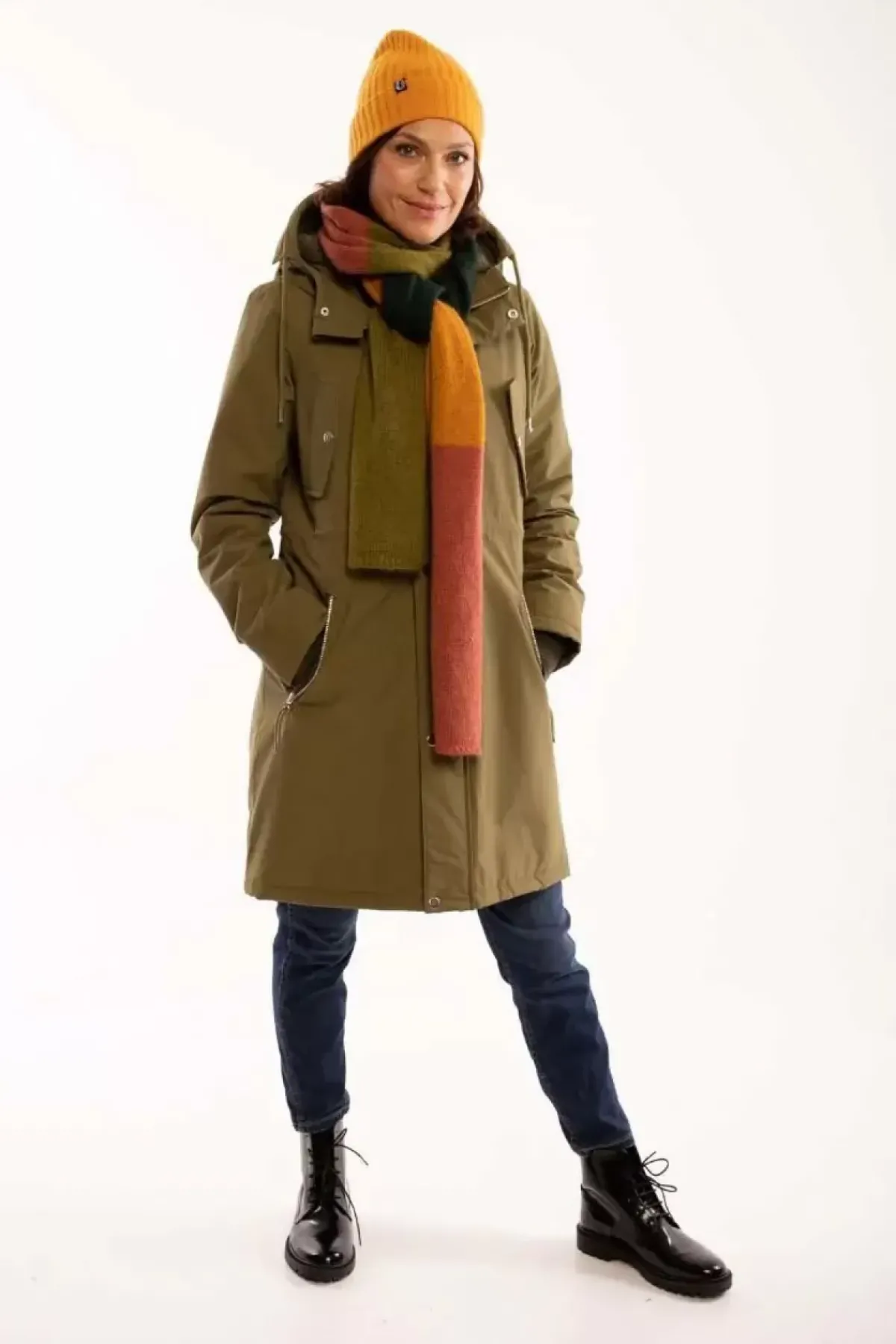 Danefæ Winterjacken>Danebeate Winter Parka Olive