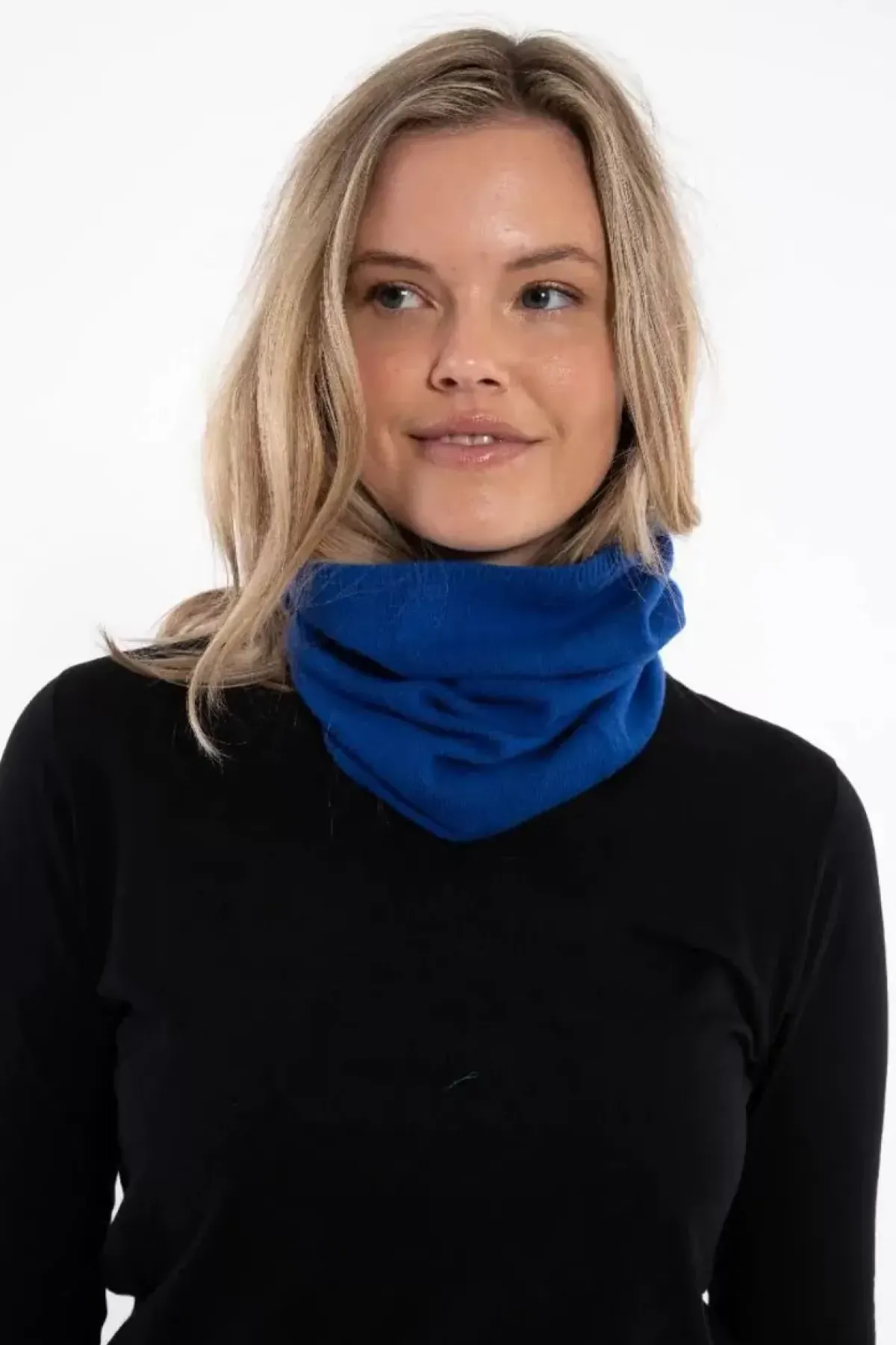 Danefæ Schals>Danebest Friend Merino Neckwarmer Royal Blue