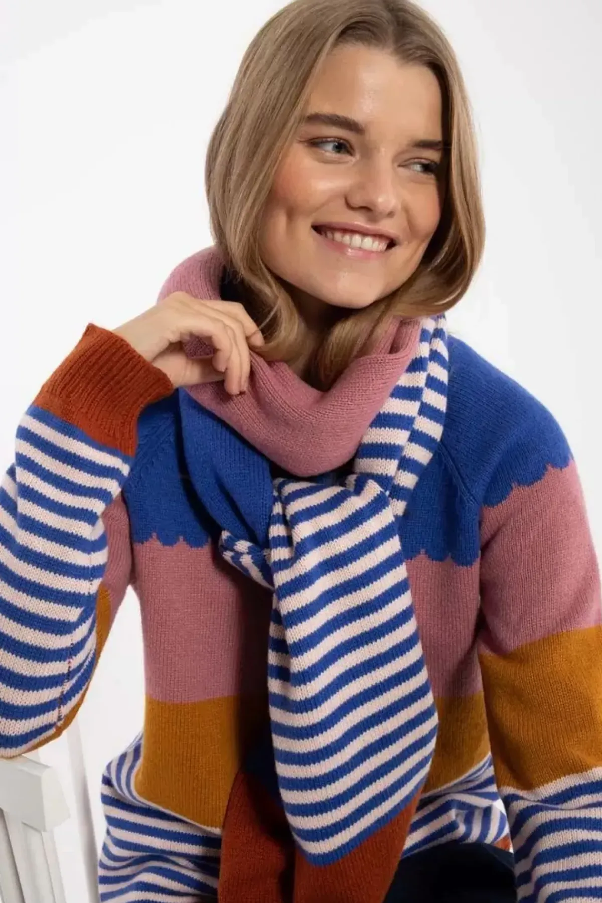 Danefæ Schals>Daneboa Scarf Happy