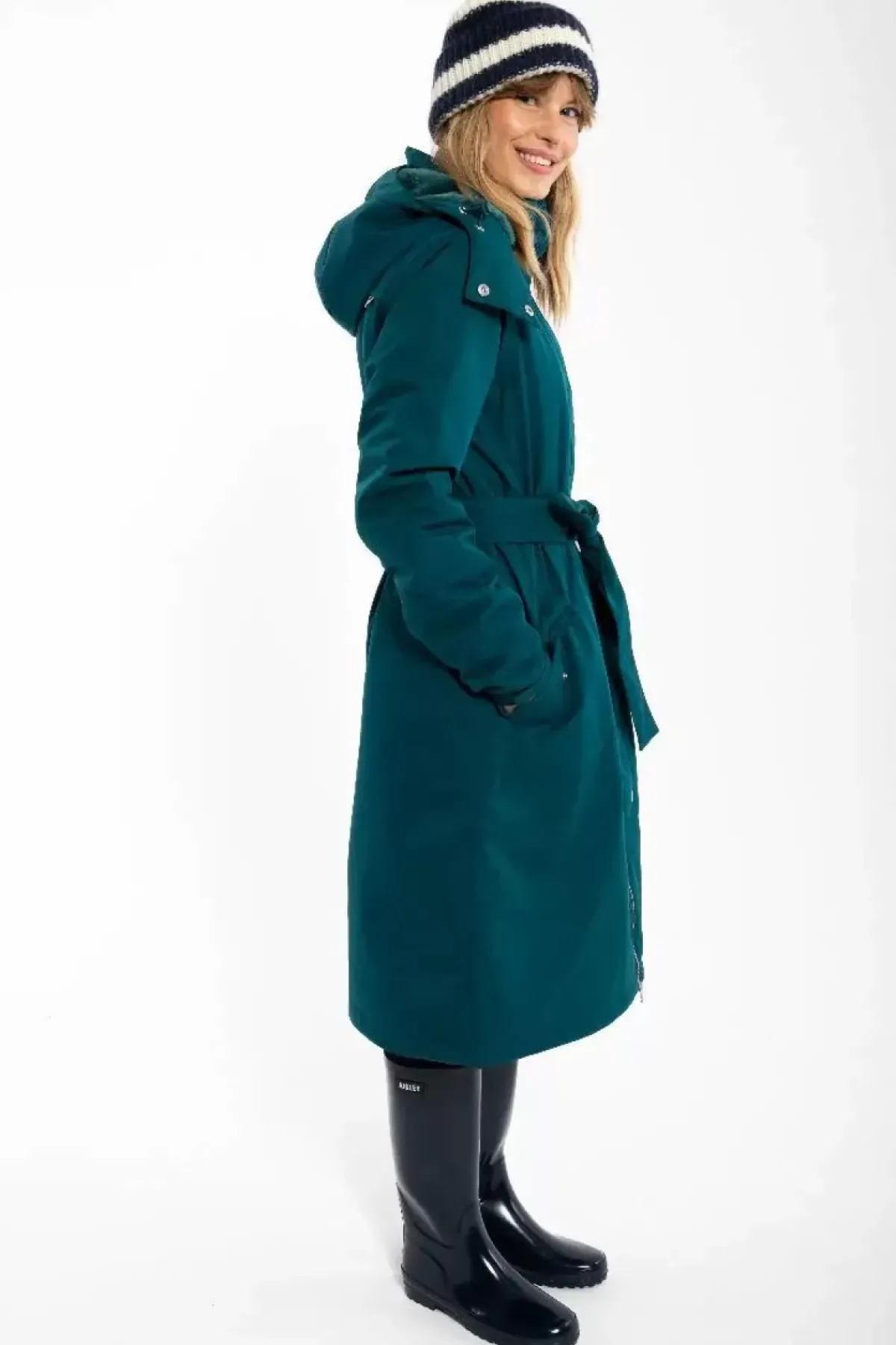 Danefæ Regenjacken>Danebornholm Winter Rain Dark Duck