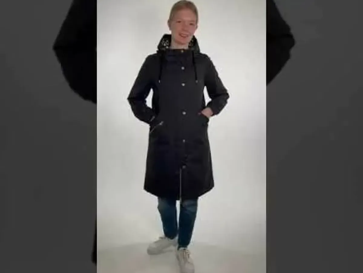 Danefæ Winterjacken>Danebrunhilde Winter Parka Black