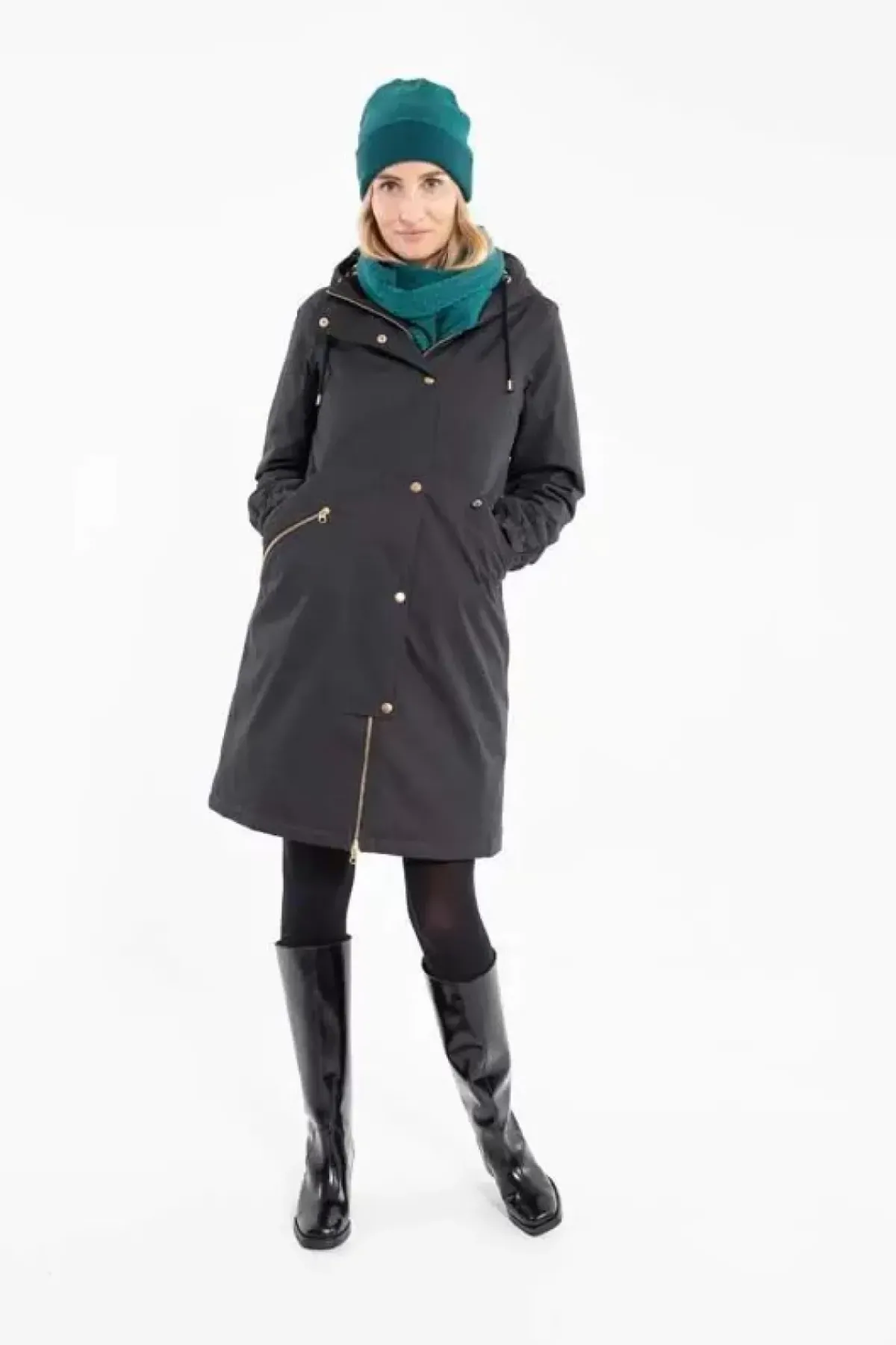 Danefæ Winterjacken>Danebrunhilde Winter Parka Black