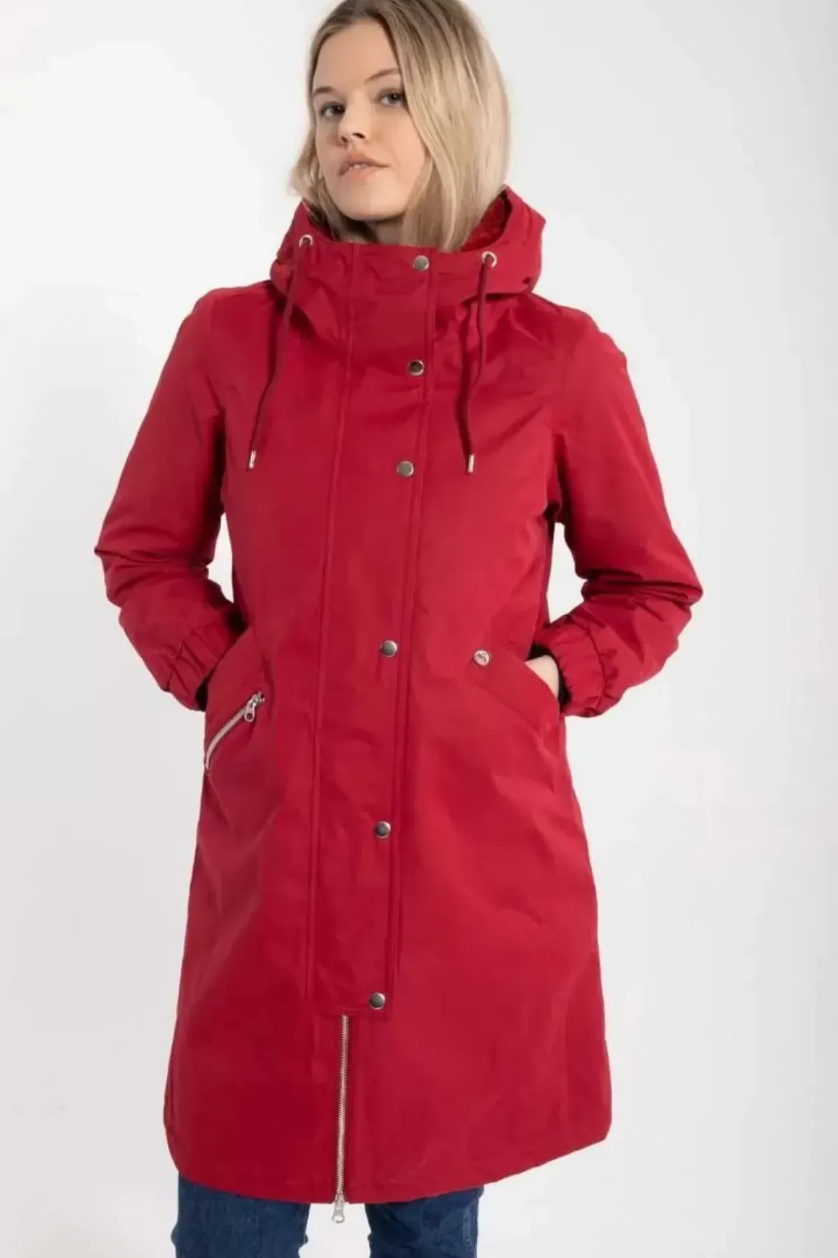Danefæ Winterjacken>Danebrunhilde Winter Parka Dark Red