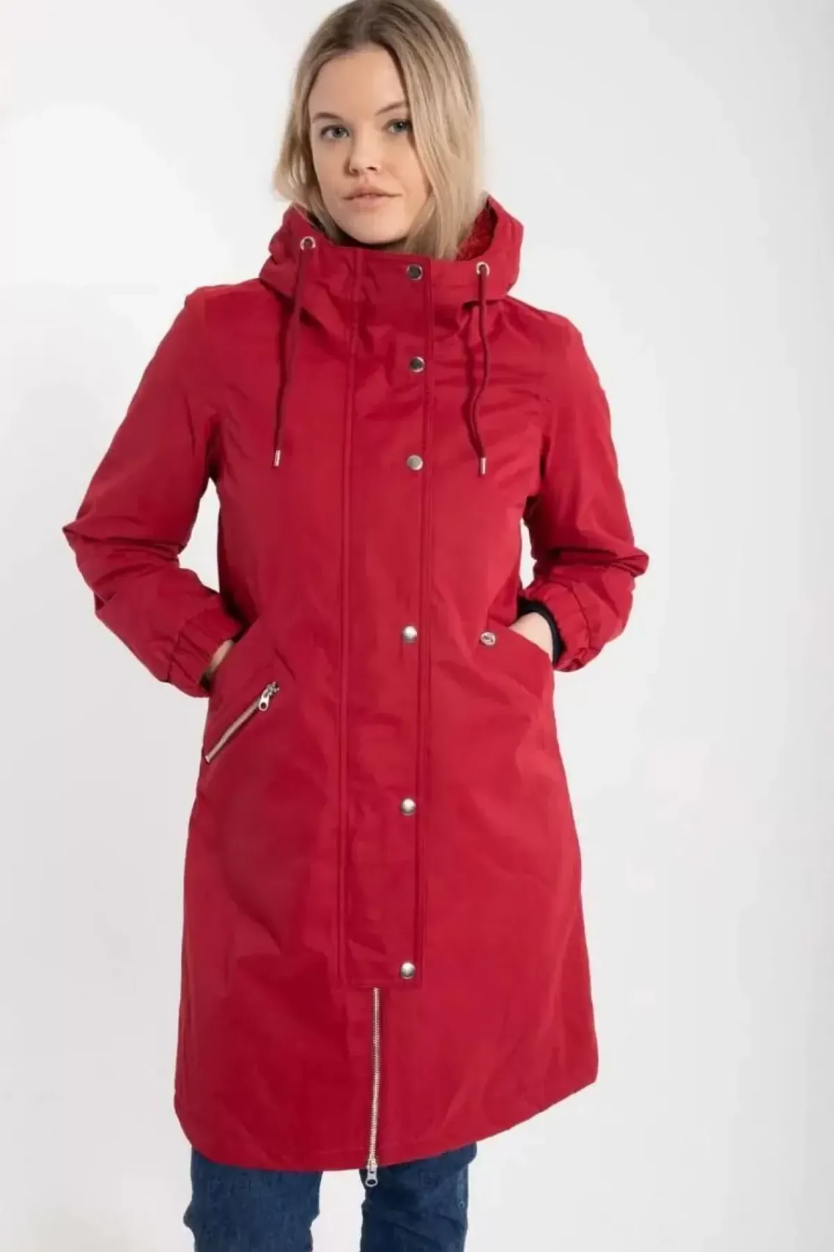 Danefæ Winterjacken>Danebrunhilde Winter Parka Dark Red