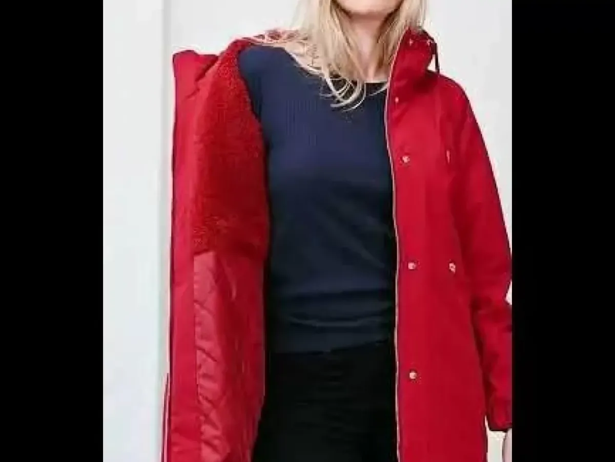 Danefæ Winterjacken>Danebrunhilde Winter Parka Dark Red