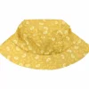 Danefæ Mützen/Hute>Danebucket Rain Hat Dark Yellow Fleurie