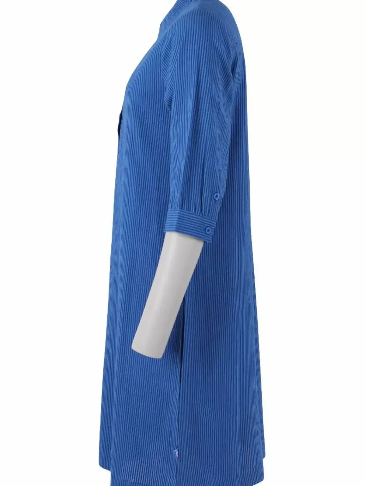Danefæ Kleider>Danecarnation Searsucker Dress Deep Marine/Klein Blue