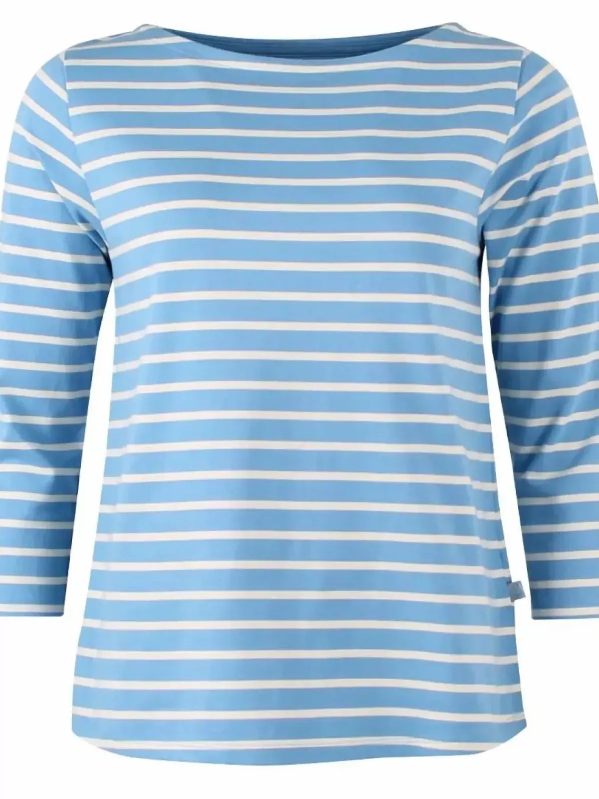 Danefæ Hemden Und Shirts>Danecarribean Heavy Cotton Tee Iceblue/Chalk