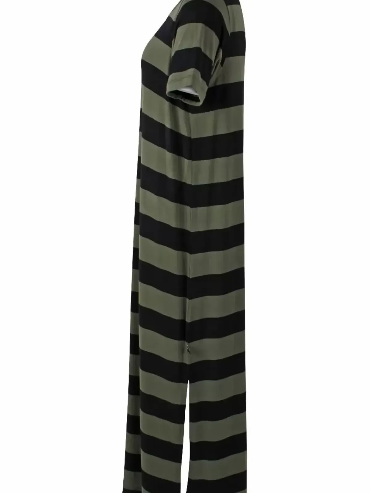 Danefæ Kleider>Danecasilda Viscose Dress Black/Dk Army