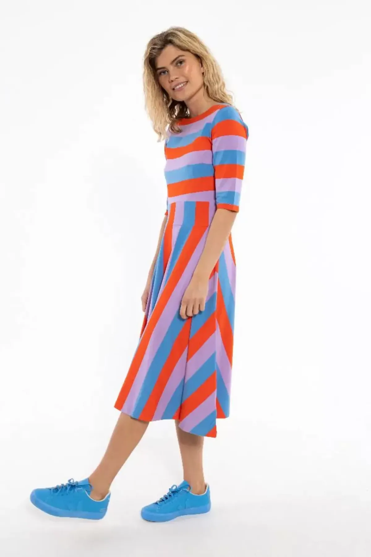 Danefæ Kleider>Danecharlotte Cotton Dress Flyaway