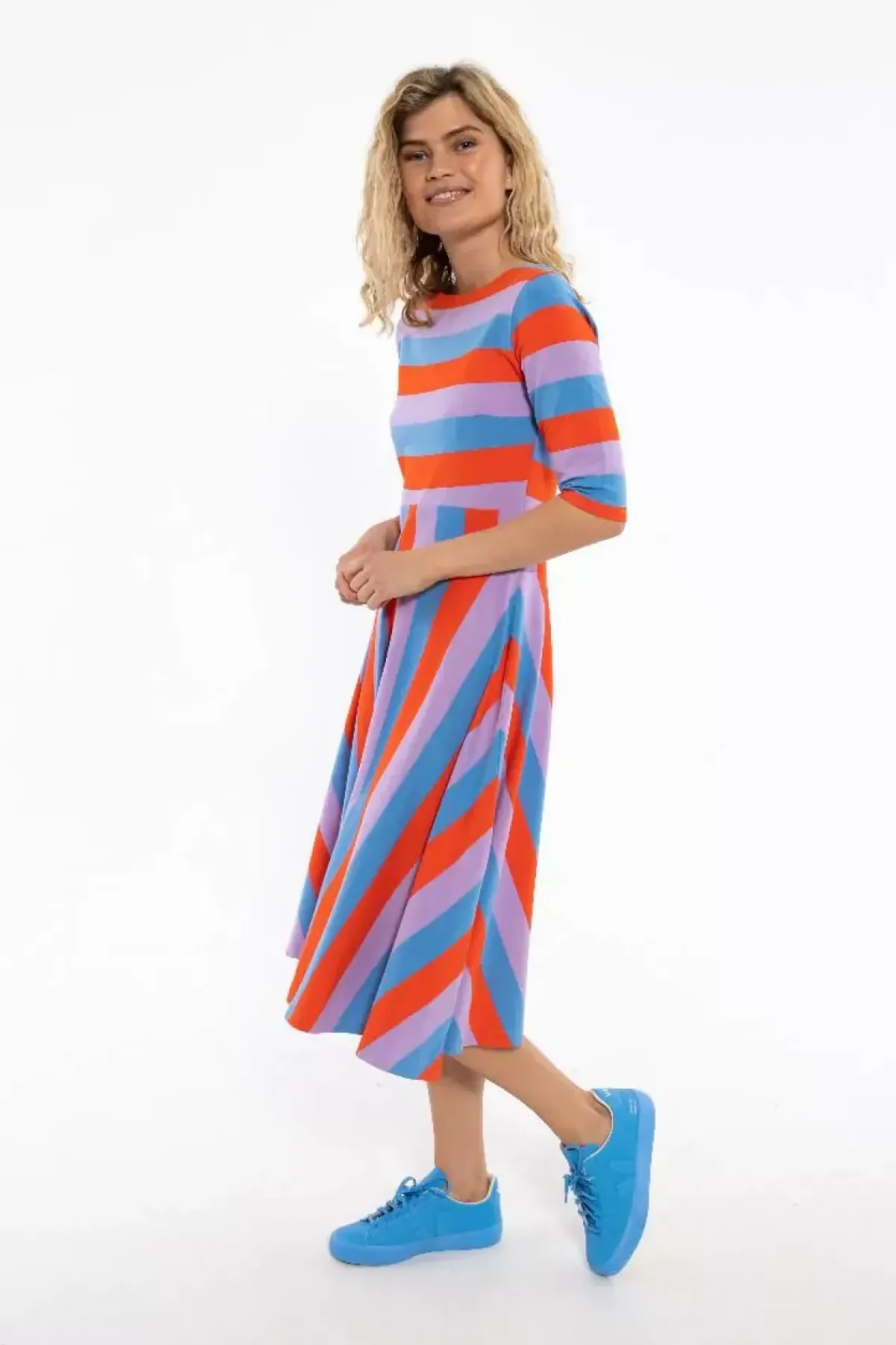 Danefæ Kleider>Danecharlotte Cotton Dress Flyaway