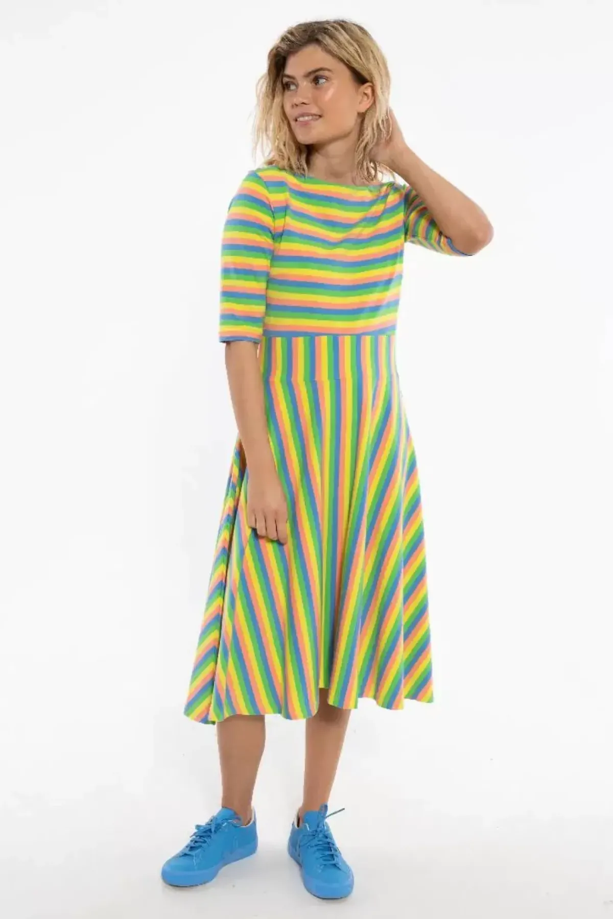 Danefæ Kleider>Danecharlotte Cotton Dress Peppy