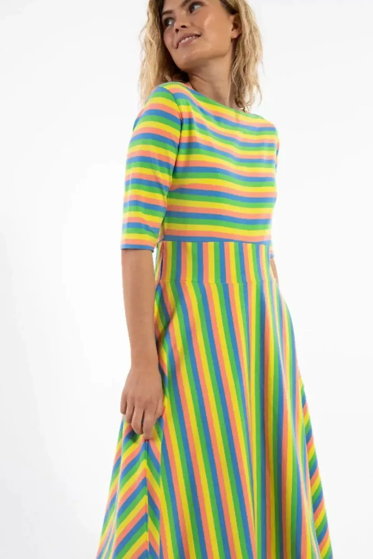 Danefæ Kleider>Danecharlotte Cotton Dress Peppy