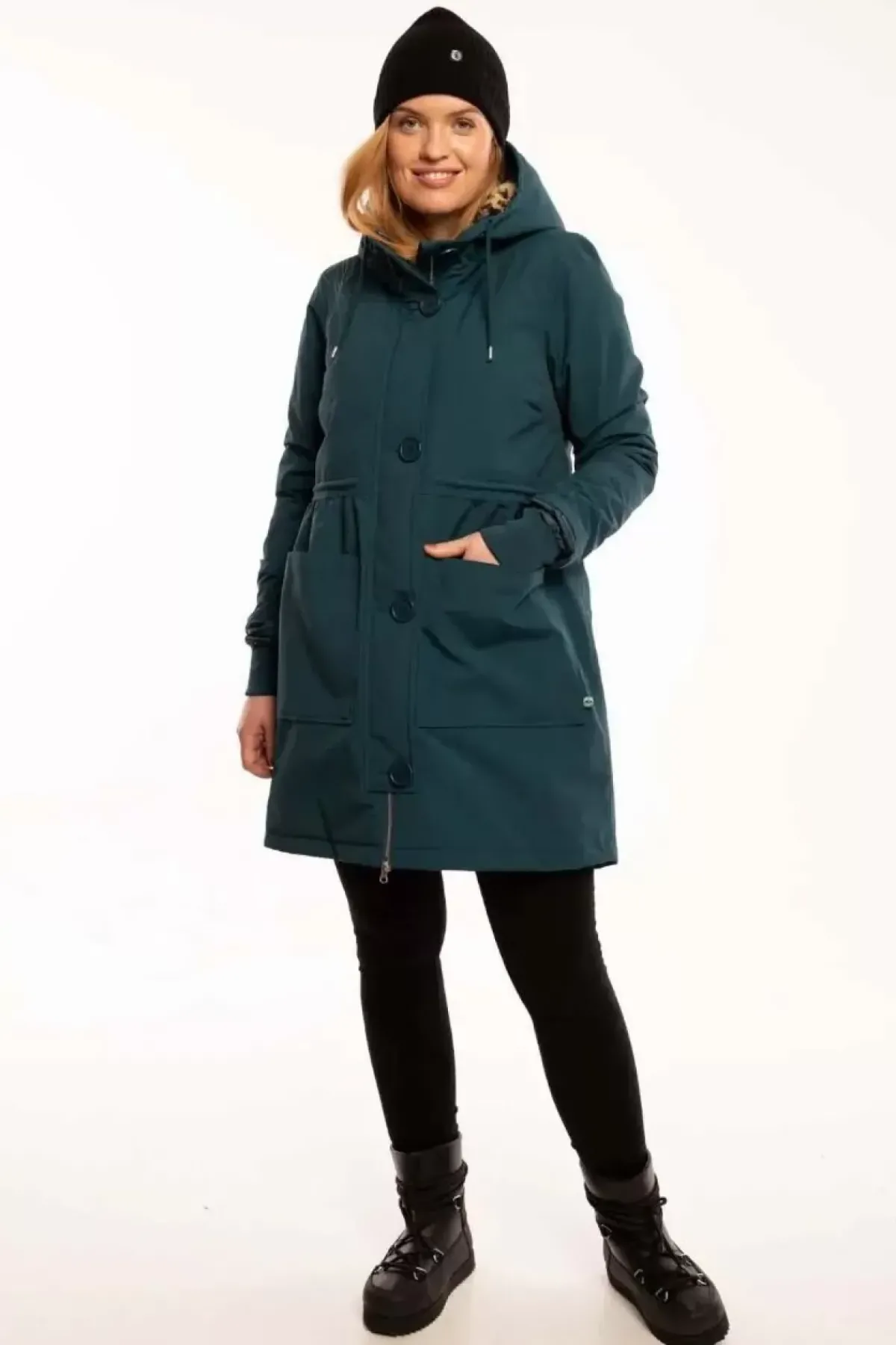 Danefæ Winterjacken>Danecorgi Winter Parka Dusty Blue