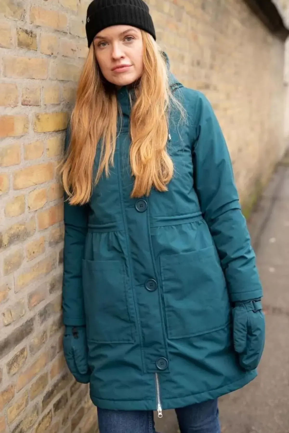 Danefæ Winterjacken>Danecorgi Winter Parka Dusty Blue