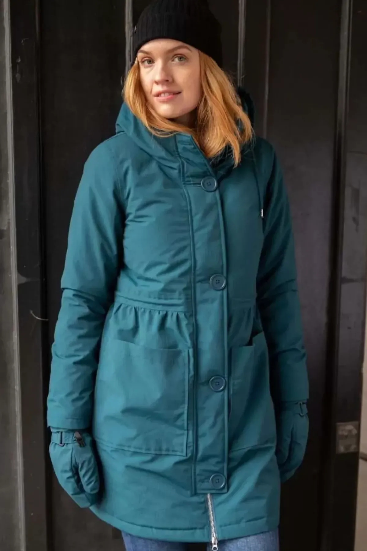 Danefæ Winterjacken>Danecorgi Winter Parka Dusty Blue