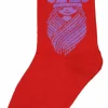 Danefæ Socken Und Strümpfe>Danedanmark Ladies Socks Bright Red Freja