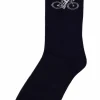 Danefæ Strümpfe>Danedanmark Mens Socks Navy Biking Viking