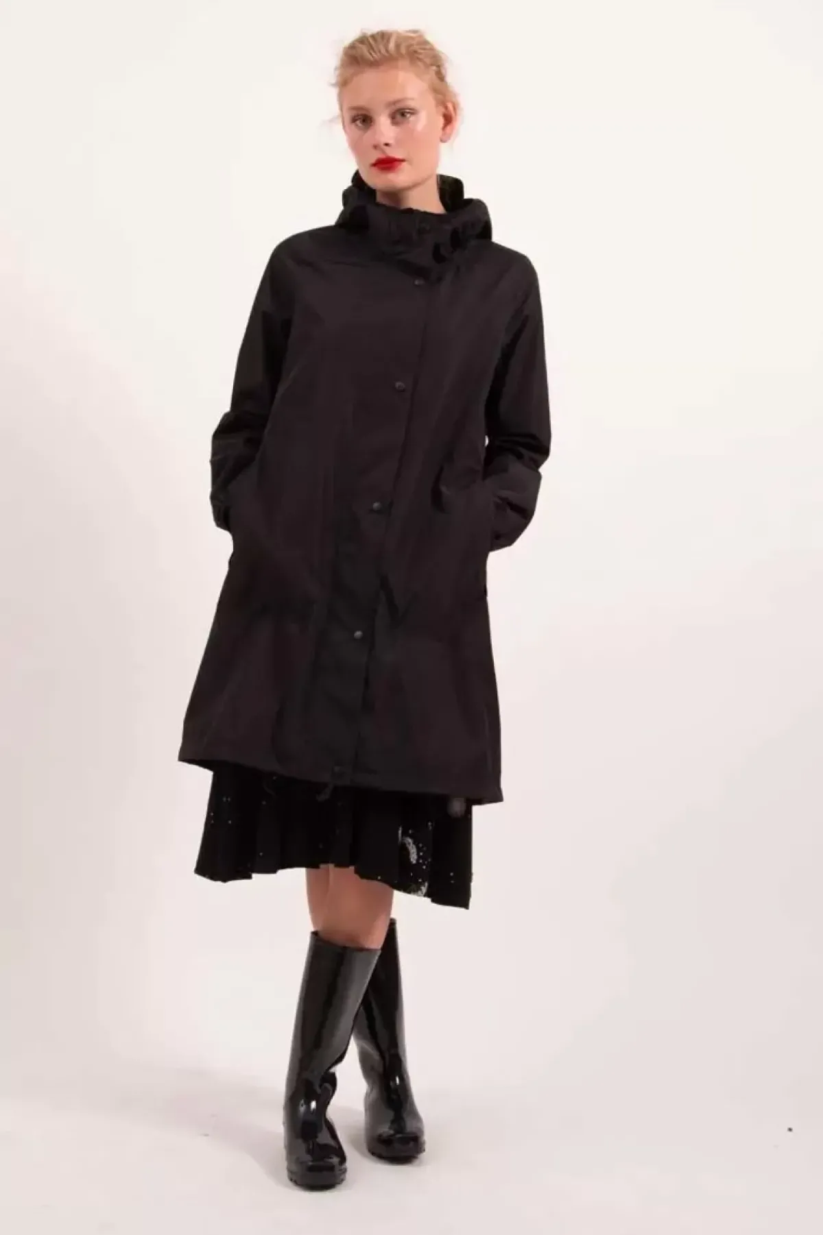 Danefæ Regenjacken>Danedith Rainjacket Black