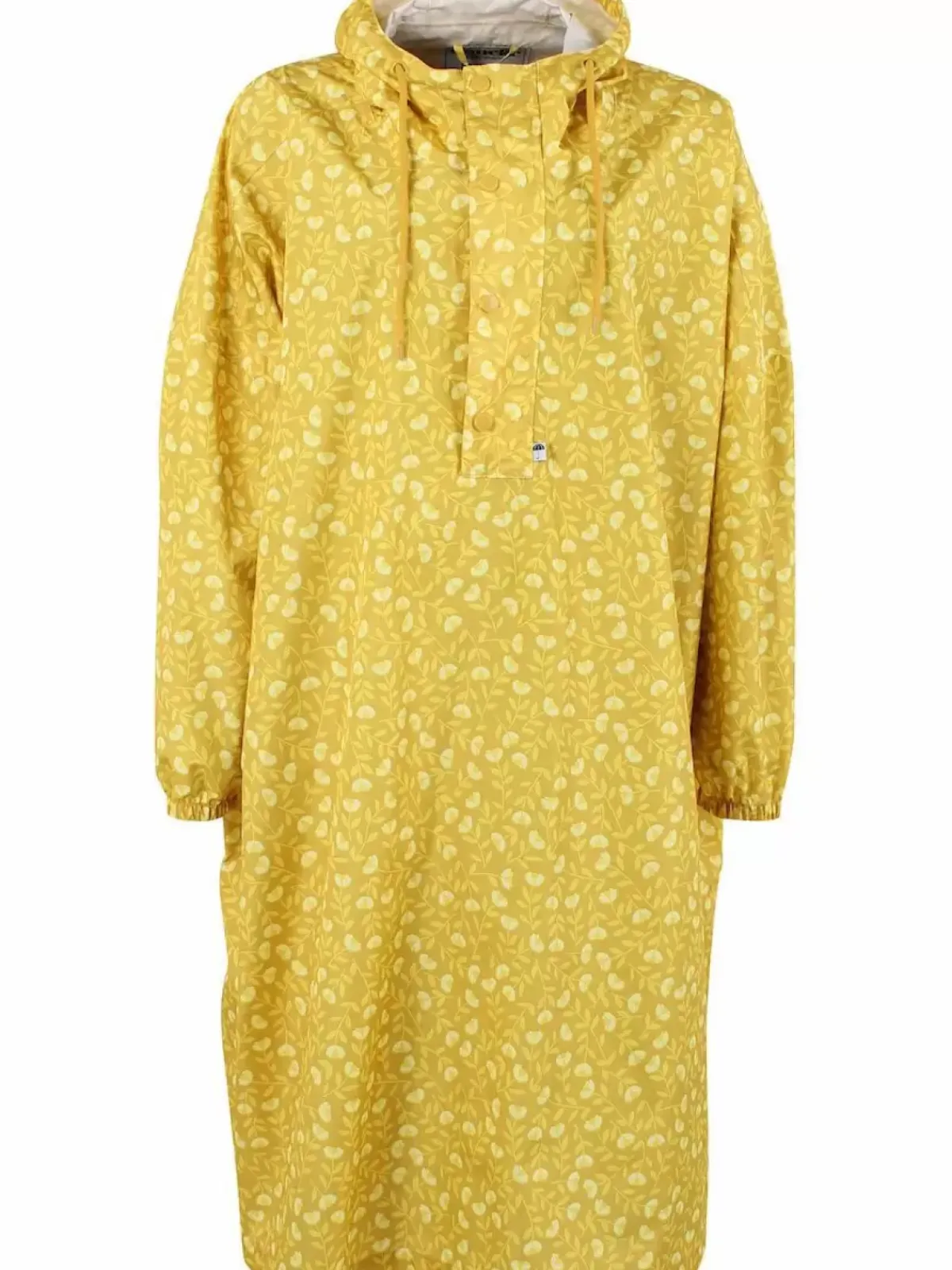 Danefæ Regenjacken>Danedream Drops Rain Poncho Dark Yellow Fleurie