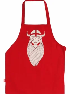 Danefæ Textilien Für Kinder> Apron - Kids Dark Red Freja