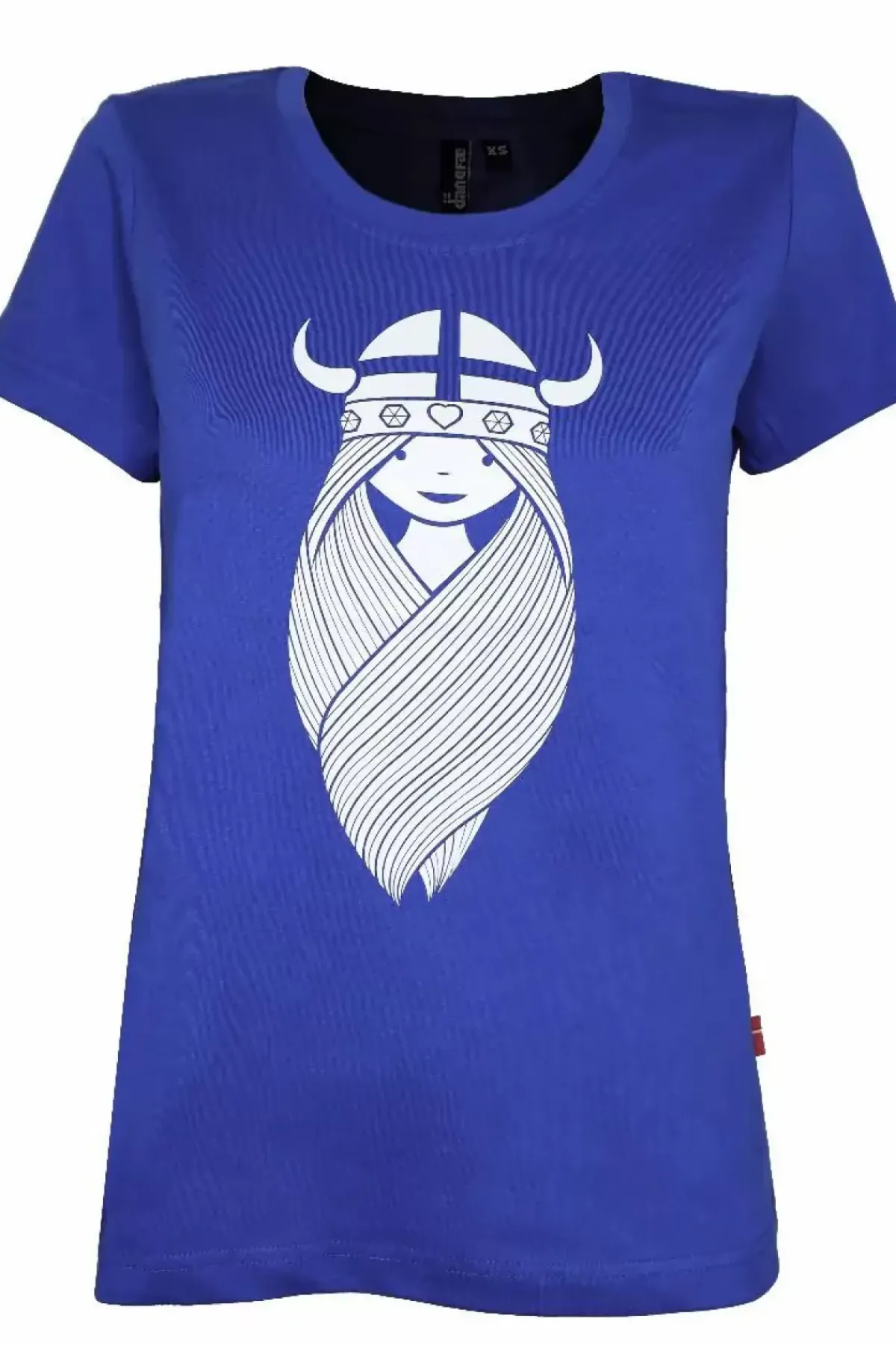 Danefæ T-Shirts>Danefavorito Tee X Deep Marine Freja (White)